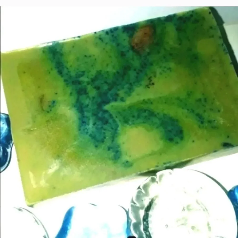 Hand CRAFTED Blueberry Lotus Soap